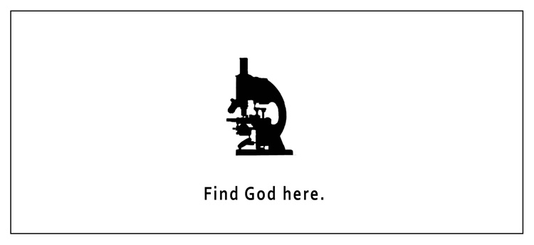 Find God here ad